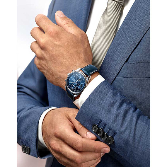 Pánské hodinky Longines Master Collection L2.773.4.92.0, Verze: modrá2 , 8 image