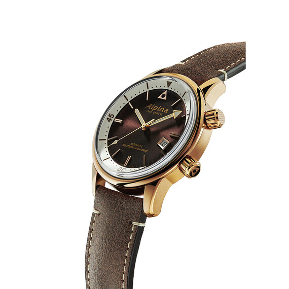 Pánské hodinky Alpina Seastrong AL-525BRC4H4 Diver Heritage, Verze: hnědá , 2 image