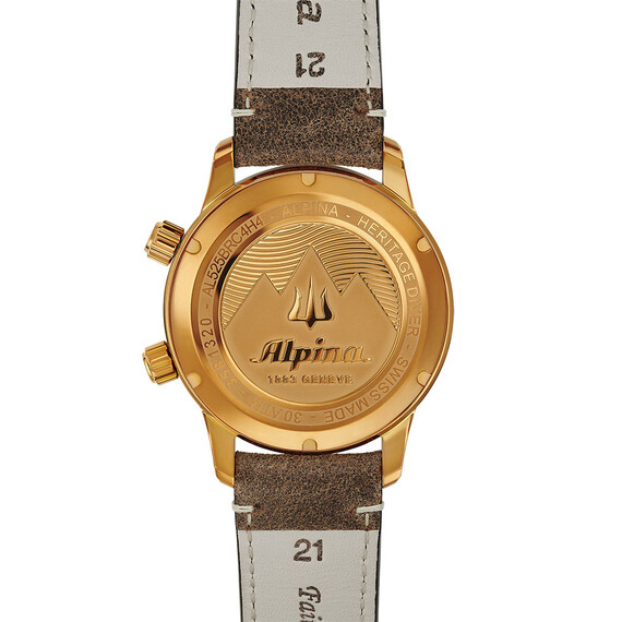 Pánské hodinky Alpina Seastrong AL-525BRC4H4 Diver Heritage, Verze: hnědá , 3 image
