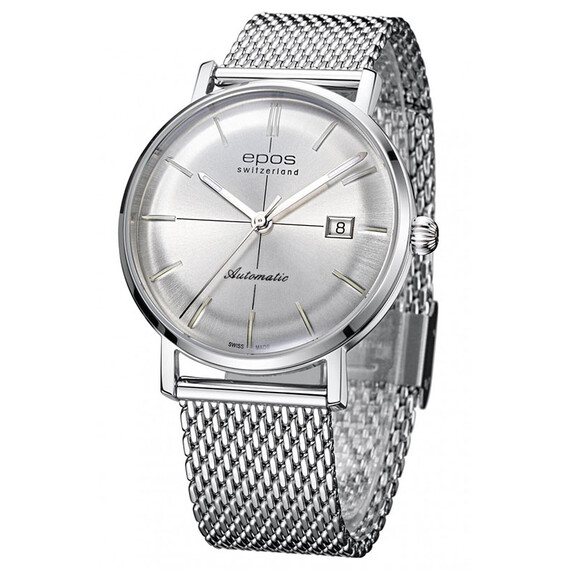 Pánské hodinky Epos Originale Retro 3437.132.20.18.30, Verze: stříbrná2 , 2 image