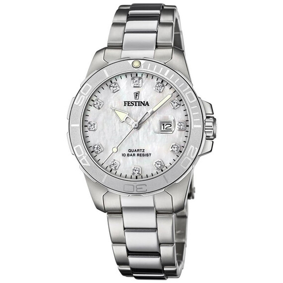 Dámské hodinky Festina Boyfriend F20503/1, Verze: stříbrná 