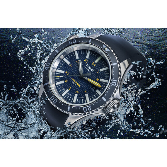 Pánské hodinky Traser P67 SuperSub T100 Blue 109370 SET, Verze: modrá2 , 7 image