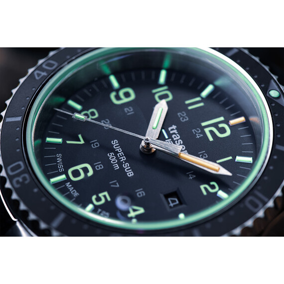 Pánské hodinky Traser P67 SuperSub Black 109376 SET, Verze: černá , 5 image