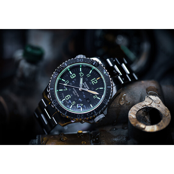 Pánské hodinky Traser P67 SuperSub Black 109376 SET, Verze: černá , 6 image