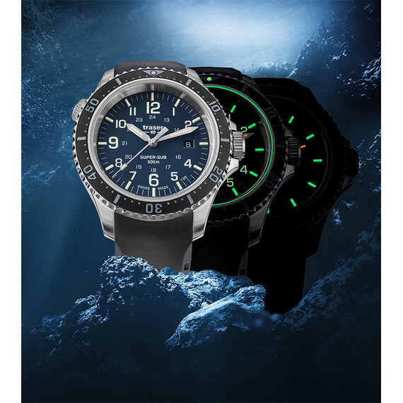 Pánské hodinky Traser P67 SuperSub T25 Blue 109374, Verze: modrá2 , 3 image