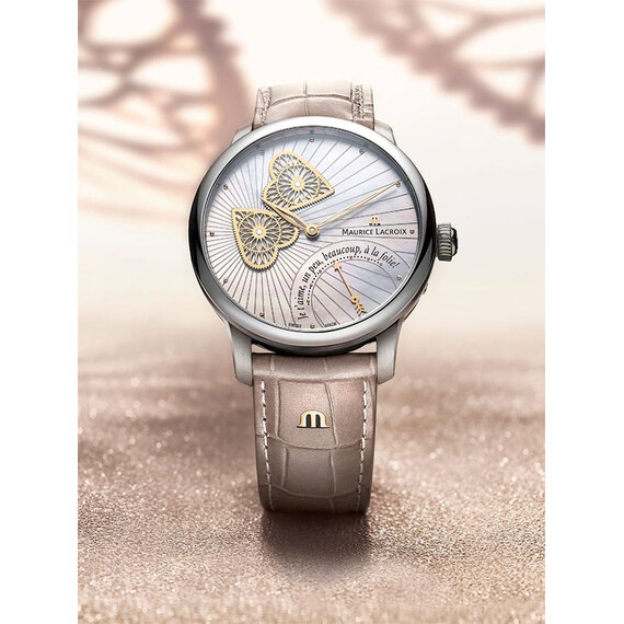 Dámské hodinky Maurice Lacroix Masterpiece Embrace MP6068-SS001-160-1, Verze: bílá , 2 image