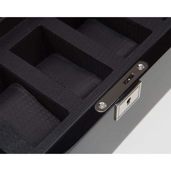 Box WOLF Savoy 461570 pro 5 hodinek, Verze: černá , 6 image
