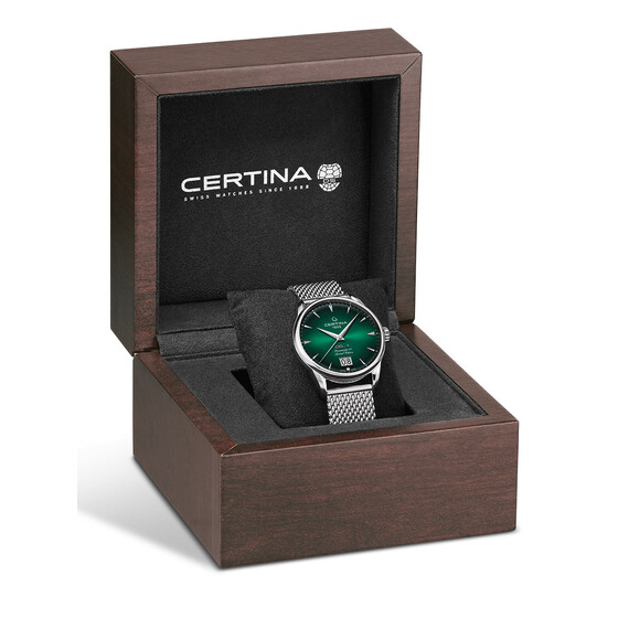 Pánské hodinky Certina DS-1 Nivachron™ Big Date 60th Anniversary C029.426.11.091.60, Verze: zelená , 13 image