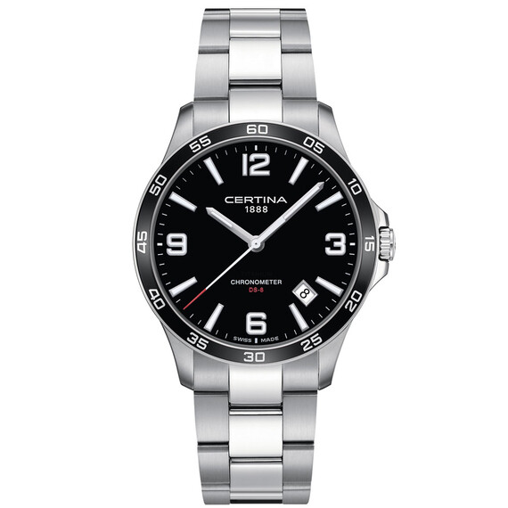 Pánské hodinky Certina DS-8 Gent C033.851.11.057.00, Verze: černá 
