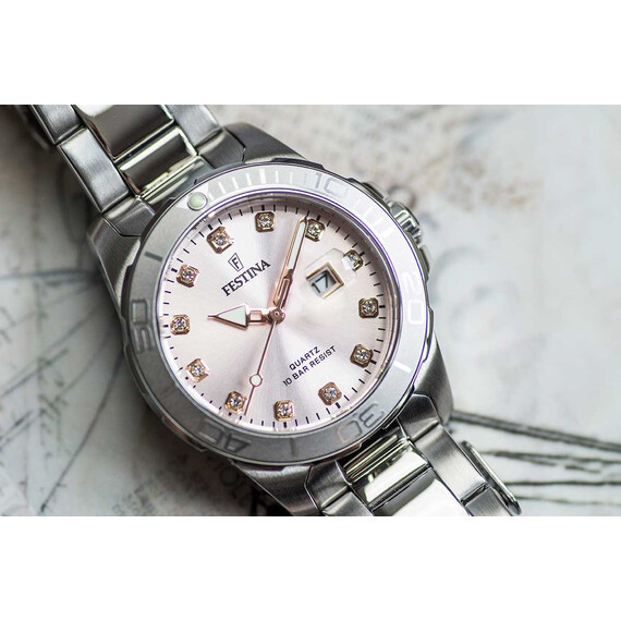 Dámské hodinky Festina Boyfriend F20503/2, Verze: růžová , 3 image