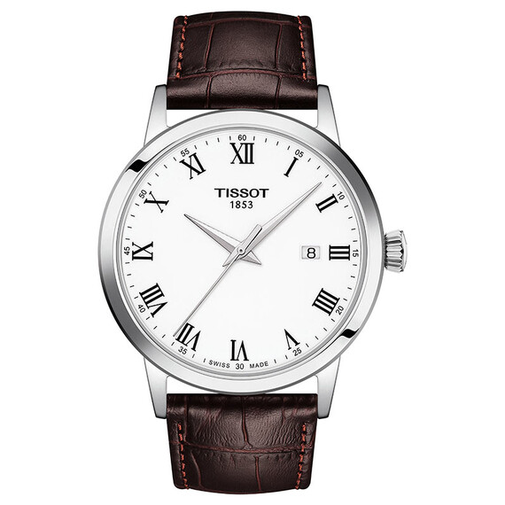 Pánské hodinky Tissot Classic Dream Gent T129.410.16.013.00, Verze: hnědá 