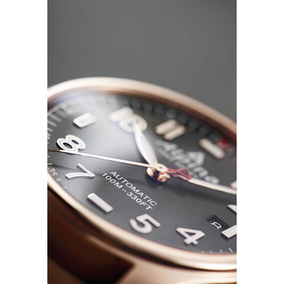 Pánské hodinky Alpina Startimer Pilot Automatic AL-525G3S4, Verze: růžové zlato2 , 4 image