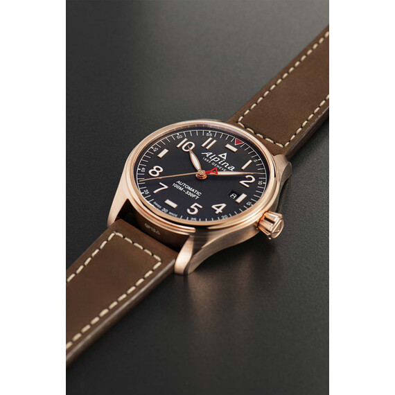 Pánské hodinky Alpina Startimer Pilot Automatic AL-525G3S4, Verze: růžové zlato2 , 3 image