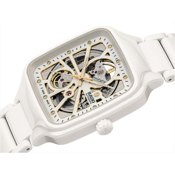 Hodinky Rado True Square Automatic Open Heart R27073702, Verze: bílá , 7 image