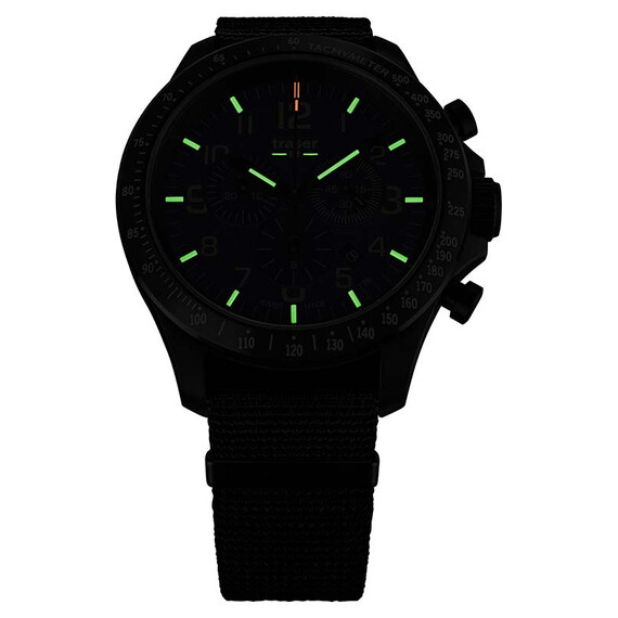 Pánské hodinky Traser P67 Officer Pro Chronograph Black 109465, Verze: černá , 6 image