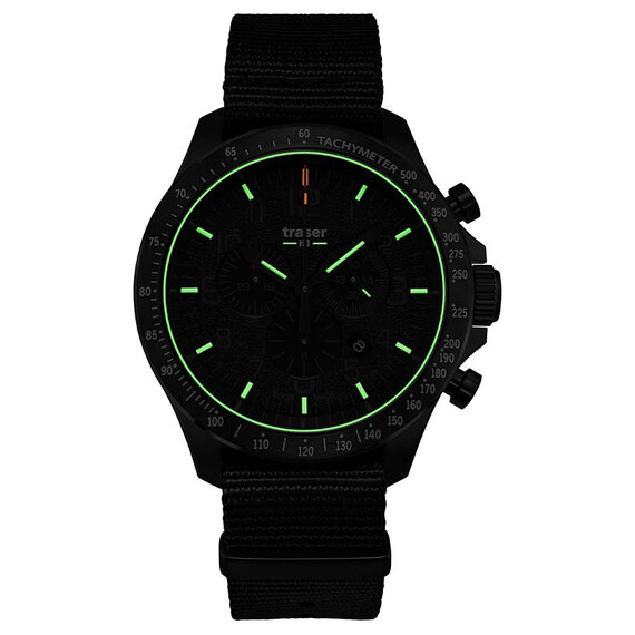 Pánské hodinky Traser P67 Officer Pro Chronograph Black 109465, Verze: černá , 2 image