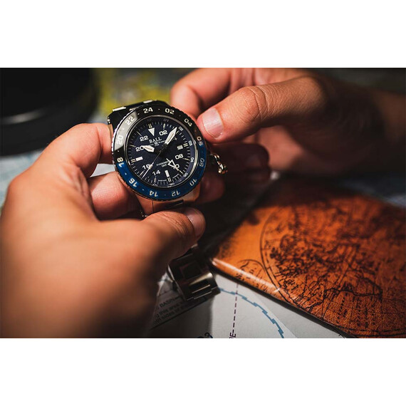 Pánské hodinky Ball Engineer Hydrocarbon AeroGMT II DG2018C-S10C-BE, Verze: modrá2 , 11 image