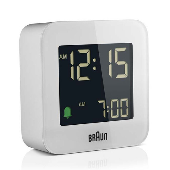 Budík Braun BC08W, Verze: bílá 