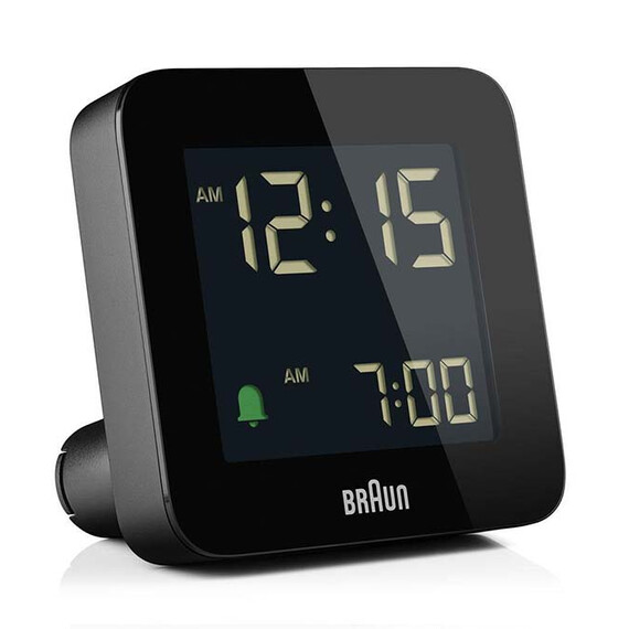 Budík Braun BC09B, Verze: černá 