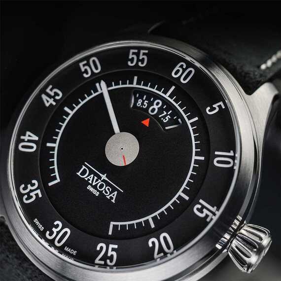 Pánské hodinky Davosa Newton Speedometer 161.587.55, Verze: černá , 5 image