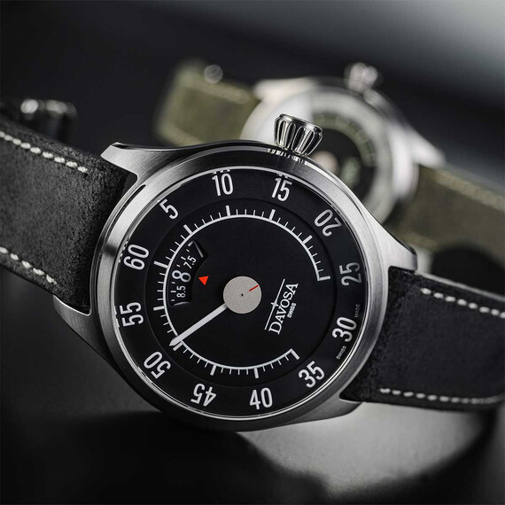Pánské hodinky Davosa Newton Speedometer 161.587.55, Verze: černá , 9 image