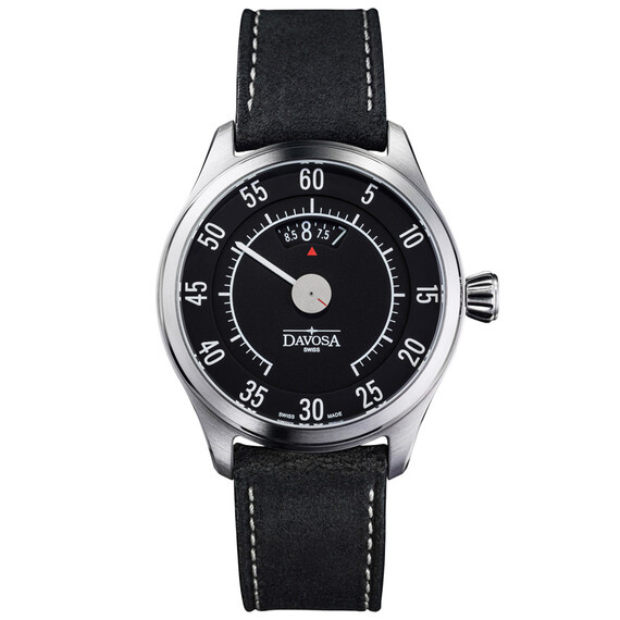 Pánské hodinky Davosa Newton Speedometer 161.587.55, Verze: černá 