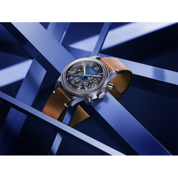 Pánské hodinky Longines Avigation BigEye L2.816.1.93.2, Verze: hnědá , 7 image