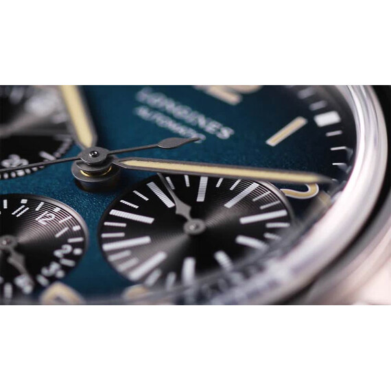 Pánské hodinky Longines Avigation BigEye L2.816.1.93.2, Verze: hnědá , 8 image