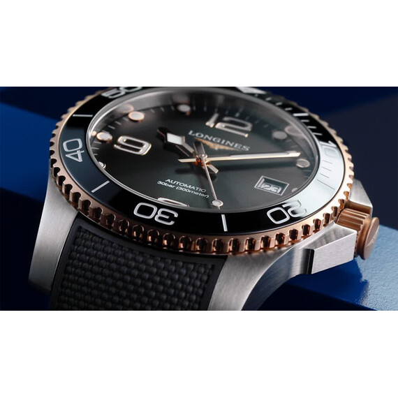 Pánské hodinky Longines HydroConquest Automatic L3.781.3.58.9, Verze: černá , 10 image