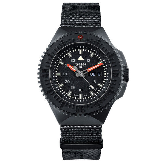 Pánské hodinky Traser P69 Black Stealth Black 109854, Verze: černá 