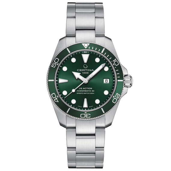 Pánské hodinky Certina DS Action Diver C032.807.11.091.00, Verze: zelená 