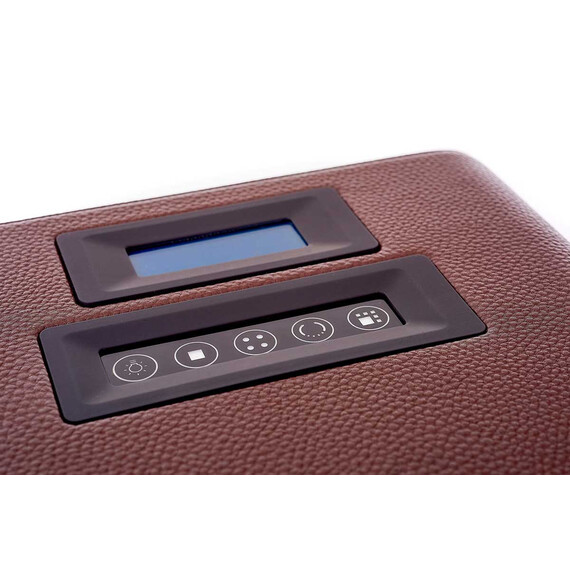 Natahovač pro 4 hodinek Leanschi WM04-CHOC, Verze: hnědá , 6 image