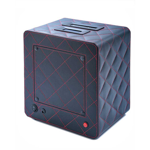 Natahovač pro 4 hodinek Leanschi WM04-BRED, Verze: černá2 , 6 image