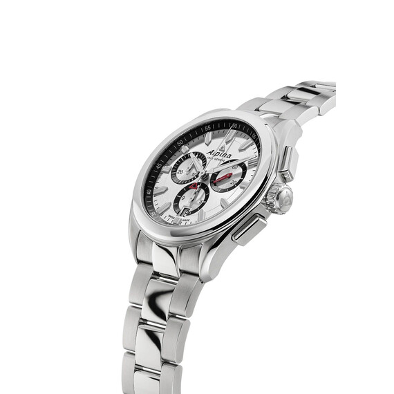 Pánské hodinky Alpina Alpiner Quartz Chronograph AL-373SB4E6B, Verze: stříbrná , 5 image