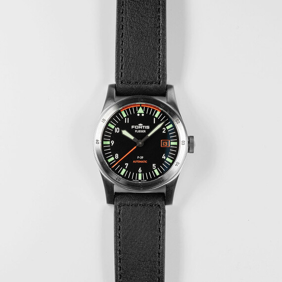 Pánské hodinky Fortis Flieger F-39 Automatic F4220006, Verze: černá3 , 6 image