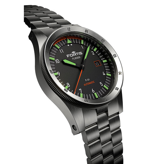 Pánské hodinky Fortis Flieger F-41 Automatic F4220008, Verze: černá3 , 12 image