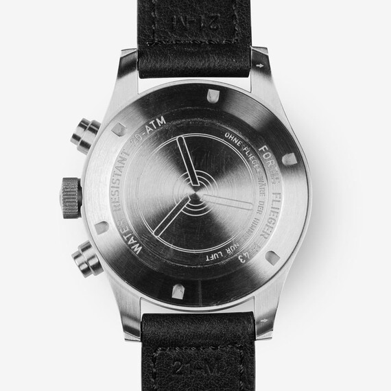 Pánské hodinky Fortis Flieger F-43 Bicompax F4240005, Verze: černá , 14 image