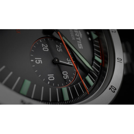 Pánské hodinky Fortis Flieger F-43 Bicompax F4240005, Verze: černá , 9 image