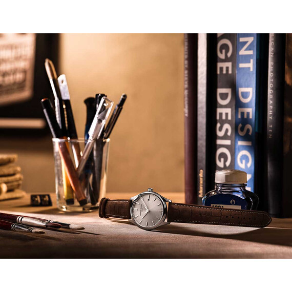 Pánské hodinky Frederique Constant Classics Quartz FC-220SS5B6, Verze: stříbrná , 7 image