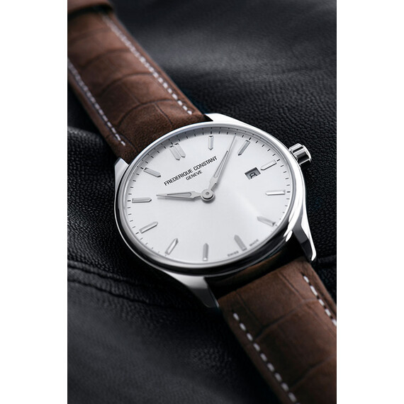 Pánské hodinky Frederique Constant Classics Quartz FC-220SS5B6, Verze: stříbrná , 6 image