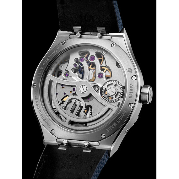 Pánské hodinky Maurice Lacroix Aikon Master Grand Date AI6118-SS00E-430-C, Verze: stříbrná , 6 image