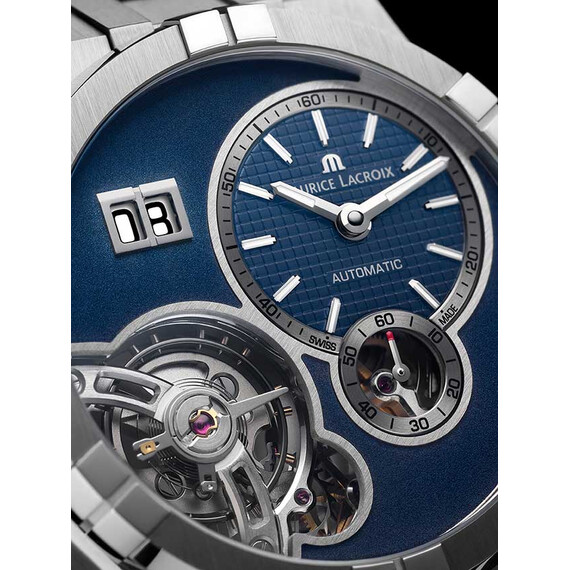 Pánské hodinky Maurice Lacroix Aikon Master Grand Date AI6118-SS00E-430-C, Verze: stříbrná , 4 image
