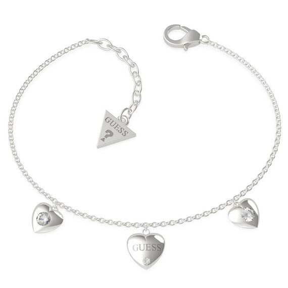 Náramek Guess Guess Is For Lovers UBB70037-S, Verze: stříbrná 