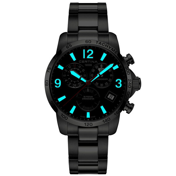 Pánské hodinky Certina DS Podium Chrono GMT C034.654.11.057.00, Verze: černá2 , 2 image