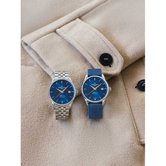 Hodinky Certina DS-1 Powermatic 80 C029.807.11.041.02, Verze: modrá , 11 image