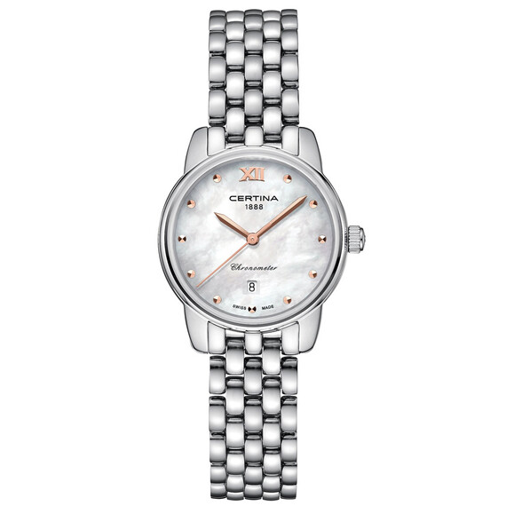Dámské hodinky Certina DS 8 Lady C033.051.11.118.01, Verze: stříbrná2 