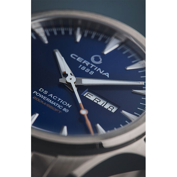 Pánské hodinky Certina DS Action C032.430.11.041.00 Big Date Powermatic 80, Verze: modrá2 , 4 image