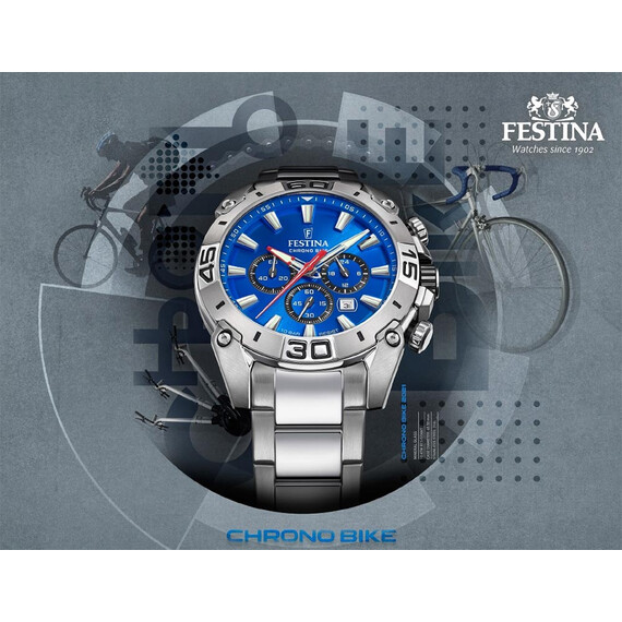 Pánské hodinky Festina Chrono Bike 2021 F20543/2, Verze: modrá , 2 image