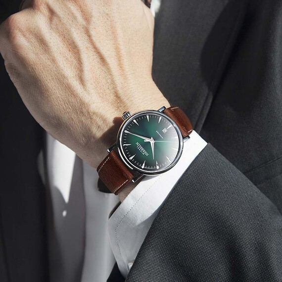 Pánské hodinky Herbelin Inspiration Automatic 1647AP16BR, Verze: hnědá2 , 4 image