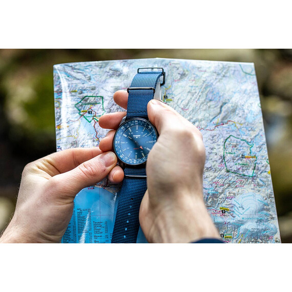 Pánské hodinky Traser P68 Pathfinder GMT Blue 109034, Verze: modrá , 11 image